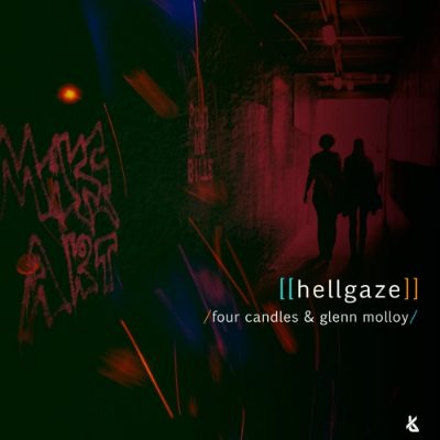 Four Candles, Glenn Molloy - Hellgaze artwork